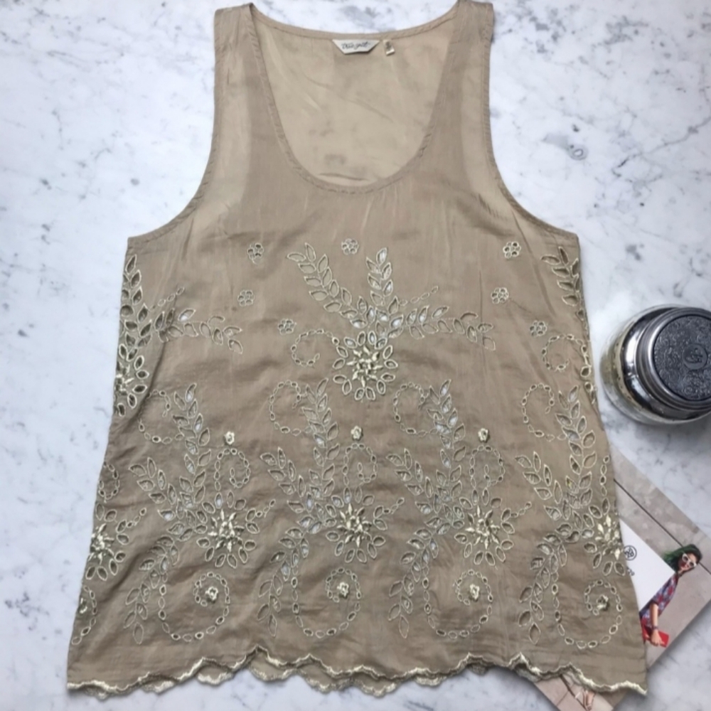 ❌ SOLD ❌ True Grit Sleeveless Shell Top